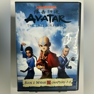 Avatar The Last Airbender Book 1 Water DVD Nickelodeon Cartoon